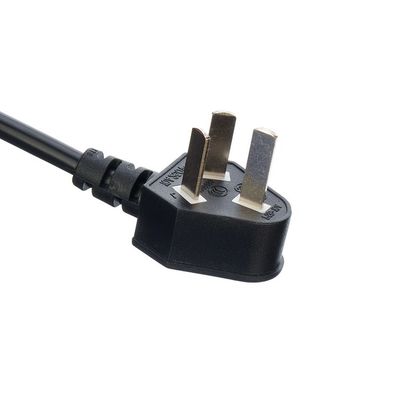 CCC Padrão 3 Pin Laptop Cordão de Alimentação Ac Austrália Cabo de Alimentação H05vv-f Au Ac Cabo de Alimentação 16A 250V personalizado Preto