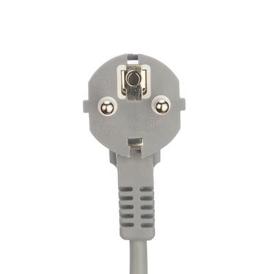 16A Plug VDE H05vv-f 3g1.0mm2 Fio despojado com extremidade aberta Personalizado AC Computador de Potência Euro Cord Best Welcome Fashion