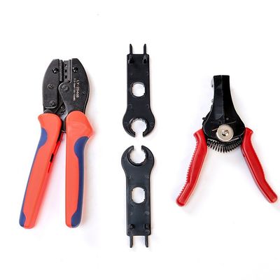 Sistema Solar Ferramenta Adaptação Cable Range Quadrado 2.5MM2/4MM2/6MM2 PV Cable Kit de ferramentas de desmontagem e desmontagem para conectores PV004