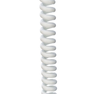 Capa PE Eu Retrátil Cordão de Extensão de Potência Enrolado Oxigeno Livre Condutor de Cobre Desnudo 3 Núcleo Fio Branco Negro