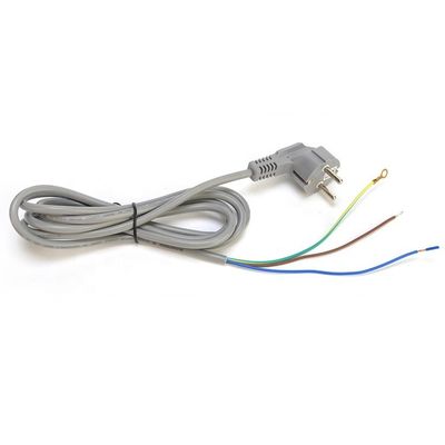 16A Plug VDE H05vv-f 3g1.0mm2 Fio despojado com extremidade aberta Personalizado AC Computador de Potência Euro Cord Best Welcome Fashion