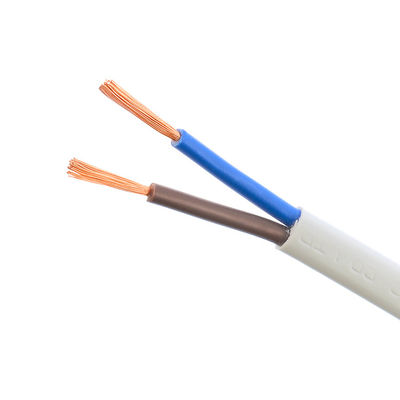 2 núcleo 2x0.5mm2 VDE H03VVH2-F PVC Jacket cabo de alimentação de baixa tensão para a casa isolado sem oxigénio cobre fio de aquecimento