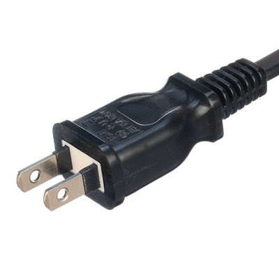 2 Pólos Flat PSE Certificado Plug de Energia com 1 Mudança para 2 Pólo Socket para Eletrodomésticos Cordão de Extensão personalizado Preto