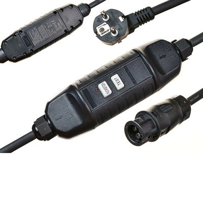 Taxa de voltagem 16A/250V Plugins e tomadas angulares Schuko com conector BC01