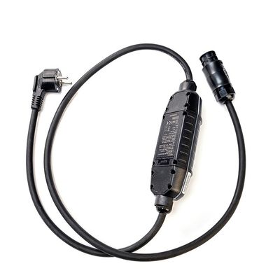 Taxa de voltagem 16A/250V Plugins e tomadas angulares Schuko com conector BC01