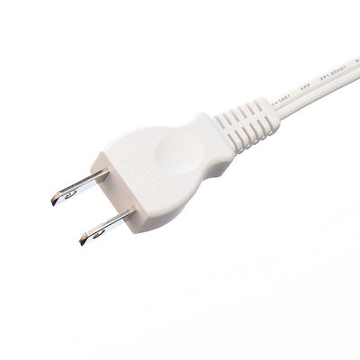 Plug-in de energia certificado PSE para cabo de extensão de eletrodomésticos JAPÃO Padrão 2 Polos planos 125V Voltagem nominal WIFI NÃO