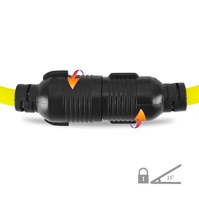 Cabo de alimentação do gerador de carga pesada de 40FT NEMA L14-30P/L14-30R 4 Prong 10 Gauge 125/250V 30Amp 7500 Watts Cabo de extensão de bloqueio