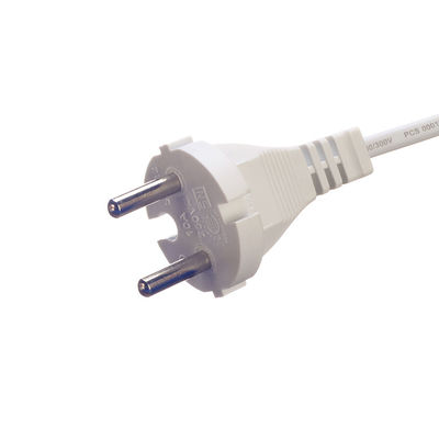 Computador de mesa H05vv Cabel Mit Schukostecker SNI Certificado Cordão de alimentação AC 2 pinos Eu 1,5m com material de jaqueta de borracha