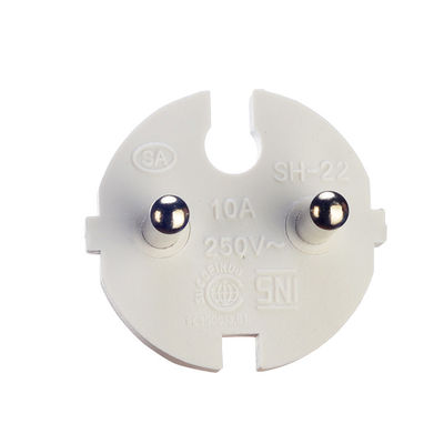 Computador de mesa H05vv Cabel Mit Schukostecker SNI Certificado Cordão de alimentação AC 2 pinos Eu 1,5m com material de jaqueta de borracha