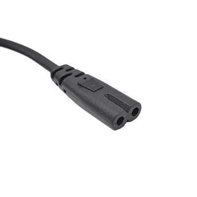 Free Ship European IEC320 Figura 7 Conector Feminino para C8 Plug masculino EU C7 Cable Figura 8 Cable de energia cabo de extensão