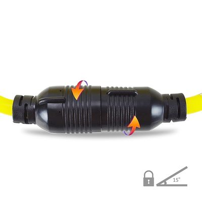 ETL Listado 3 Prong 30 Amp Corda de gerador 25 pés NEMA L5-30P/L5-30R 10 Gauge 125V SJTW Corda de extensão do gerador de bloqueio