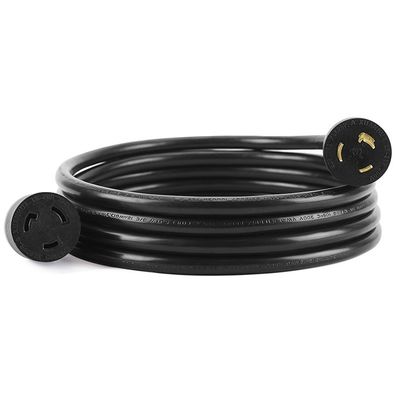 Cordão de alimentação AC 50FT ETL Listado NEMA 6-20 Cordão de extensão 6-20P a 6-20R para EV móvel Nível 2 Carregamento de carga pesada 250V 20A