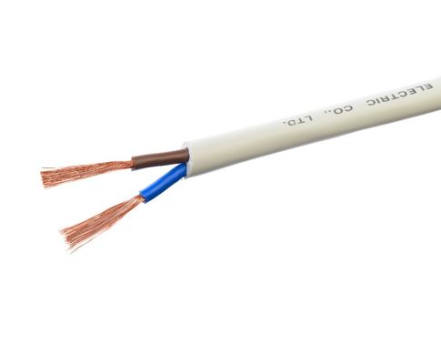 Cabo de alimentação certificado pela KC Coreana H05VV-F 1.5M Cinza PCV/ Isolamento de borracha Fio de cobre 300/500V Cabo de relâmpago superior