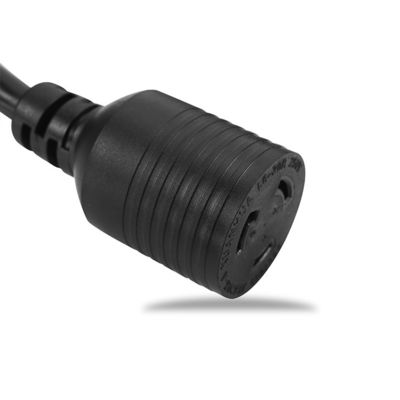 Cordão de alimentação AC 50FT ETL Listado NEMA 6-20 Cordão de extensão 6-20P a 6-20R para EV móvel Nível 2 Carregamento de carga pesada 250V 20A