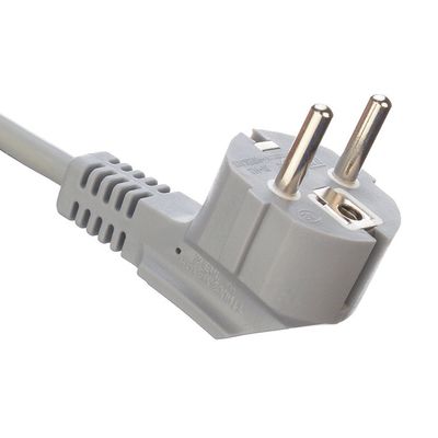 Especificação do cabo H05VV-F/H05RN-F 3x0.75-1.5MM2 VDE Cabo de alimentação padrão cinza ou personalizado para cabo de alimentação de computador AC
