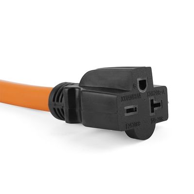 1FT NEMA 6-50P para 6-20R Cordão de adaptador de soldador para carregamento de veículos elétricos 20 Amp 250V SJTW 12AWG*3C Cabo de extensão RV