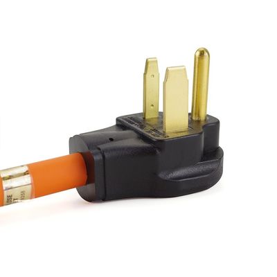1FT NEMA 6-50P para 6-20R Cordão de adaptador de soldador para carregamento de veículos elétricos 20 Amp 250V SJTW 12AWG*3C Cabo de extensão RV