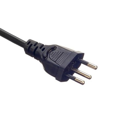 Cable de PVC sem oxigénio com condutor de cobre em cadeia de cadeia 16A/250V VDE H05VV-F com cabo de alimentação da UE