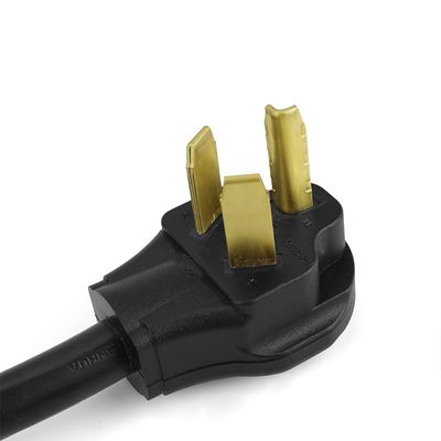 1 tomada 1FT NEMA 10-30P a 14-30R Adaptador de secador 30A 250V SJTW 10AWG 3C 3 Prong para 4 Prong Adaptador de plugue de secador com fio verde