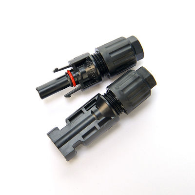 1x4mm2 XLPO XLPE Cabos de alimentação de cabos fotovoltaicos Cabos de extensão com cobre enlatado e conector PV004 TUV Protecção UV aprovada