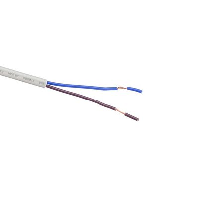 Top Rated SNI Standard 10A 2 Pin Prong H05vvh2 f 2x0.75mm2 Cabo de alimentação AC para seus aparelhos de cozinha domésticos