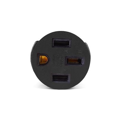 20A Corrente nominal NEMA 14-30P a 10-50R 30 Amp Plug masculino a 50 Amp Adaptador de recipiente feminino para generador Soldador Secador