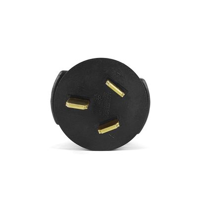 20A Corrente nominal NEMA 14-30P a 10-50R 30 Amp Plug masculino a 50 Amp Adaptador de recipiente feminino para generador Soldador Secador