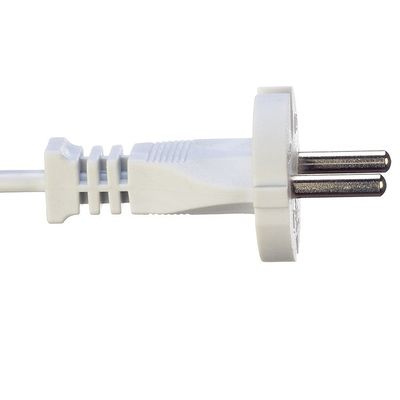 Top Rated SNI Standard 10A 2 Pin Prong H05vvh2 f 2x0.75mm2 Cabo de alimentação AC para seus aparelhos de cozinha domésticos