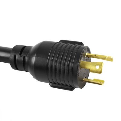 NEMA L6-30P Homem para 6-50R Fêmea 30Amp a 50Amp cabo de extensão pesado para soldadores e equipamentos de alta potência