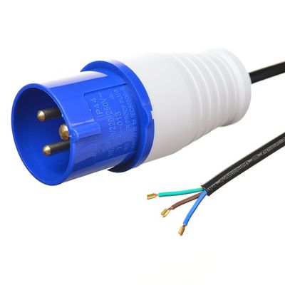 3M EU Rewirable Power Cord 16A 3P IP44 Indoor Outdoor Dustproof Waterproof Industrial Plug Cable H05VV-F 3X1.5MM VDE