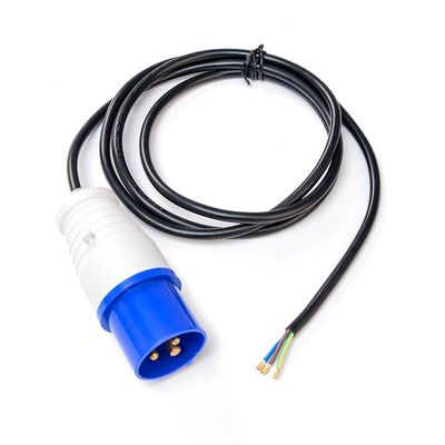 3M EU Rewirable Power Cord 16A 3P IP44 Indoor Outdoor Dustproof Waterproof Industrial Plug Cable H05VV-F 3X1.5MM VDE