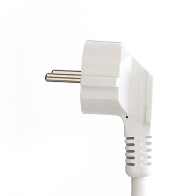 Protector contra sobrecarga de 220V Euro Power Strip branco para reengenharia de software 3 tomadas 6ft cabo de alimentação e suporte personalizado