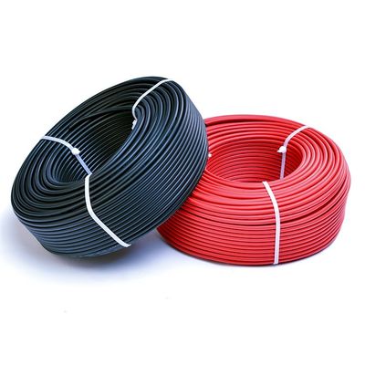 6 mm quadrados Cable Dc para painel solar Sistema de energia solar 1500V XLPE Jacket Normal Seções 1C X56/0.285MM