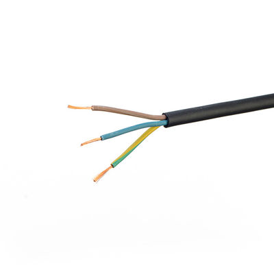 Vde Cable de bainha de borracha impermeável Flexível 3 núcleo isolado 0,75 1,0 1,5 2,5 mm para bomba de estator de cabo Flexível e durável