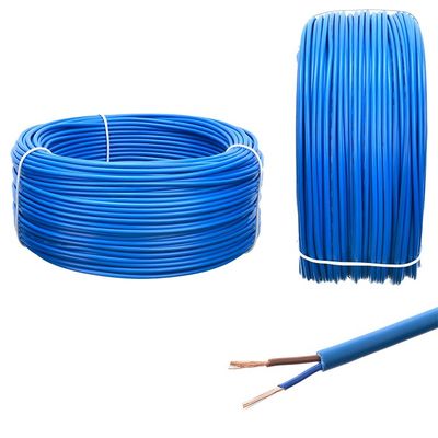 2CX28/0.15MM Cabo RVV/RVVP azul 2*0.75mm Núcleo flexível Dois núcleos de fio de cobre condutor para PS3 Cable de alimentação VDE Standard