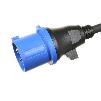Material do condutor de fio de cobre de oxigénio cabo de carregador EV para veículos elétricos europeus 16A/32A 11kw 450v 750V LSZH TUV