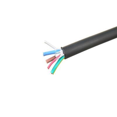 Material do condutor de fio de cobre de oxigénio cabo de carregador EV para veículos elétricos europeus 16A/32A 11kw 450v 750V LSZH TUV