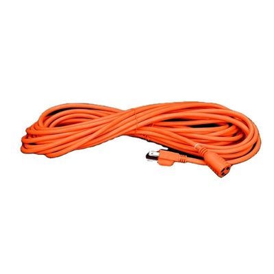 Cordão de extensão de conector externo de comprimento personalizado Cordão de alimentação universal laranja para NEMA Tipo de extremidade masculina em ambientes externos