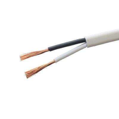 300/300V VDE homologado 2 núcleos 2x16/0.2mm H03VVH2-F Cabo de alimentação de cobre fino e flexível sem oxigênio para cabo plano LED