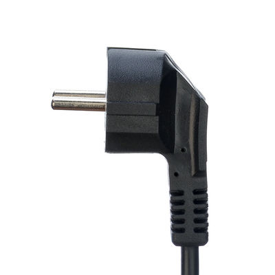 Plug Elétrico Cable preto Kema-keur H05vv-f 3 cordão de extensão de pontas para fogão de viagem com solução personalizada de ponta aberta