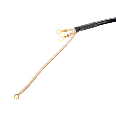 Plug Elétrico Cable preto Kema-keur H05vv-f 3 cordão de extensão de pontas para fogão de viagem com solução personalizada de ponta aberta