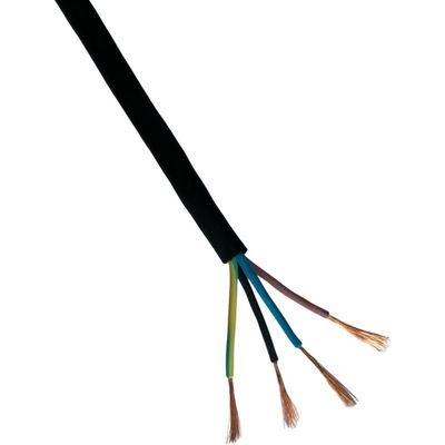 VDE Cable de alimentação para aparelhos domésticos com isolamento de borracha padrão flexível de 4 núcleos H05RN-F H05RR-F H07RN-F comprimento 100M/1 rolha