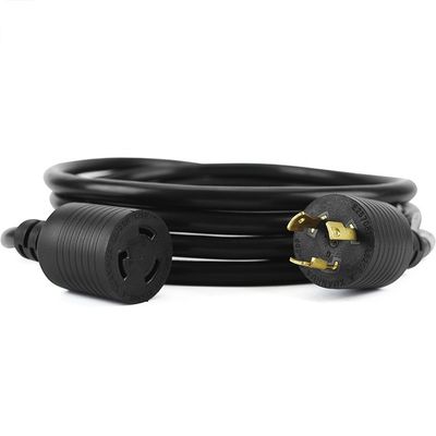 NEMA L5-20P a L5-20R 30 Amp a 15/20 Amp Conector de entrada regular para uso doméstico Converter cabo de extensão para adaptador de gerador
