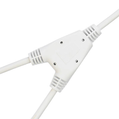 Certificado SNI 2 pin com contato com a terra Schuko Plug para 2XC13 Feminino Tipo Y Splitter Cordão de alimentação SNI Cordão de extensão 250V/16A