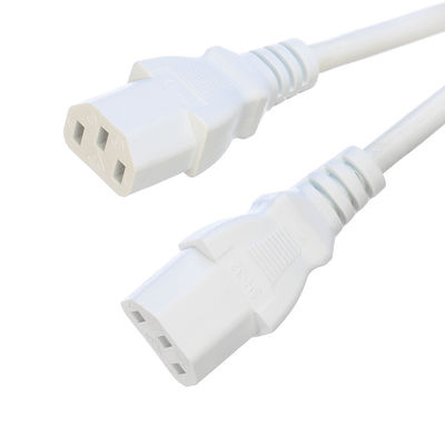 Certificado SNI 2 pin com contato com a terra Schuko Plug para 2XC13 Feminino Tipo Y Splitter Cordão de alimentação SNI Cordão de extensão 250V/16A