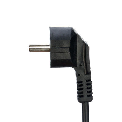Material do condutor Cordo de alimentação de 3 pontas de cobre enlatado 220 volts 16a Eu Plug Cee7/7 Plug com cabo de alimentação de terminal final de corrente alternada Eu C5