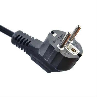 VDE Certified EU Plug Standard Cee7/7 Euro Power Cord 1.5mm com C13 Adequado para computador durável