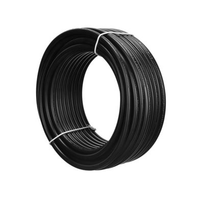 RVV 3 Núcleo 3X0.75mm2 Cabo de alimentação eléctrica preto para eletrodomésticos Identificação do núcleo Azul/marrom/verde-amarelo