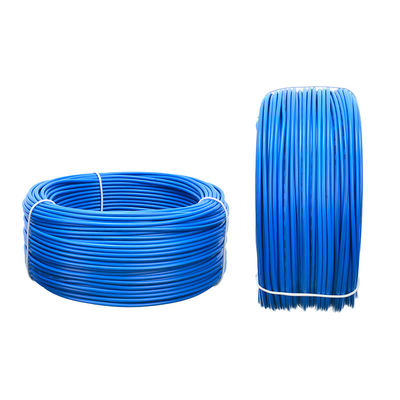 PVC isolado Core flexível VDE padrão H05V-K 1X0.75MM2 azul Single Core Copper Computer Electric Power Wire Cable