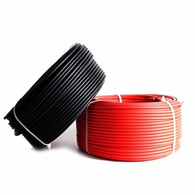 Cable solar PV-1 de condução de cobre enlatado de 6 mm2 com ensaio de teor de halogênio EN60754-1/EN60754-2 e aprovação TUV